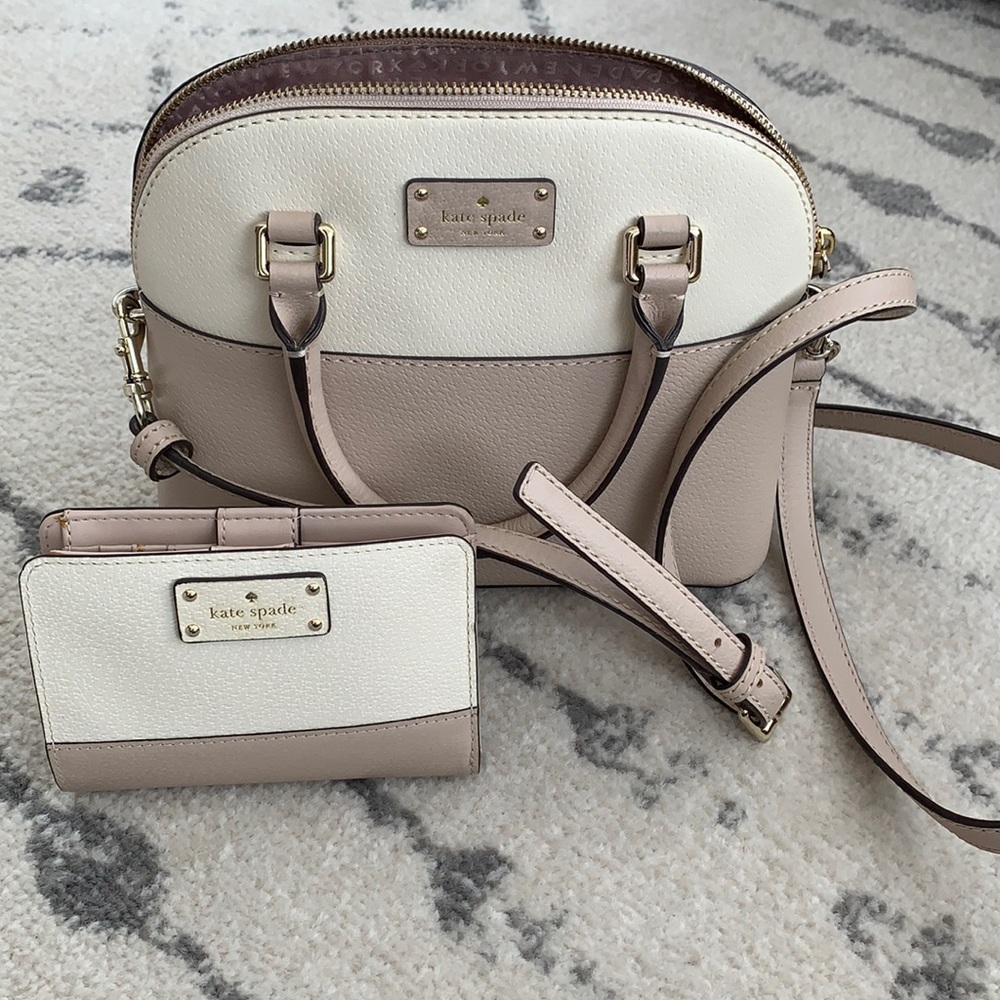 Kate Spade crossbody and matching wallet
